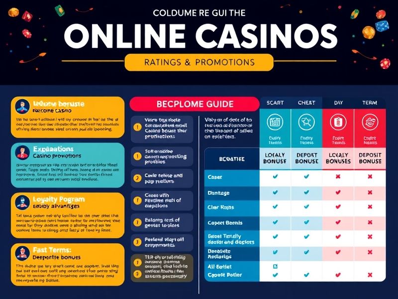 Discover comprehensive online casino ratings and reviews. Our expert team evaluates casino reliability, game variety, bonuses, security, and more to help you choose trusted gambling platforms.